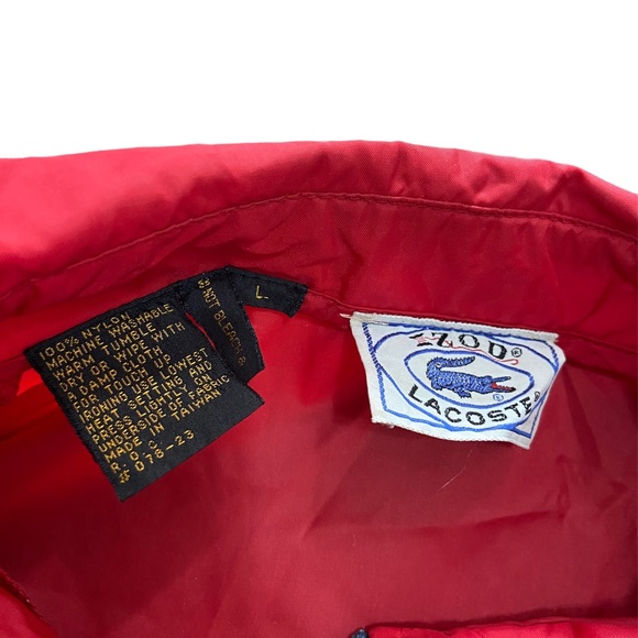 Vintage Izod Lacoste Rain Jacket - Picture 4 of 4